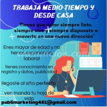 NO PIERDAS ESTA OPORTUNIDAD TE ESPERAMOS