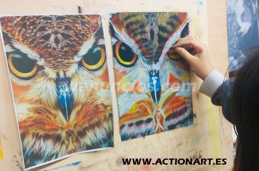 Cursos de Pintura para niños Action Art Europe (Barcelona) 2