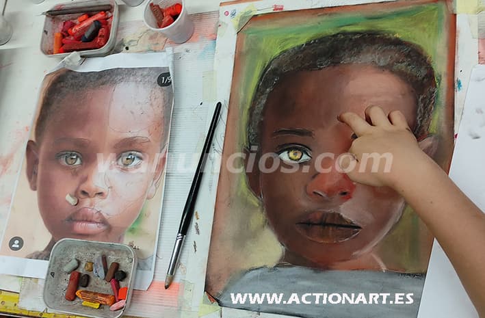 Cursos de Pintura para niños Action Art Europe (Barcelona) 4