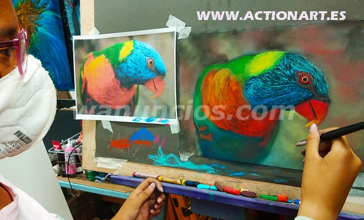 Cursos de Pintura para niños Action Art Europe (Barcelona) 5
