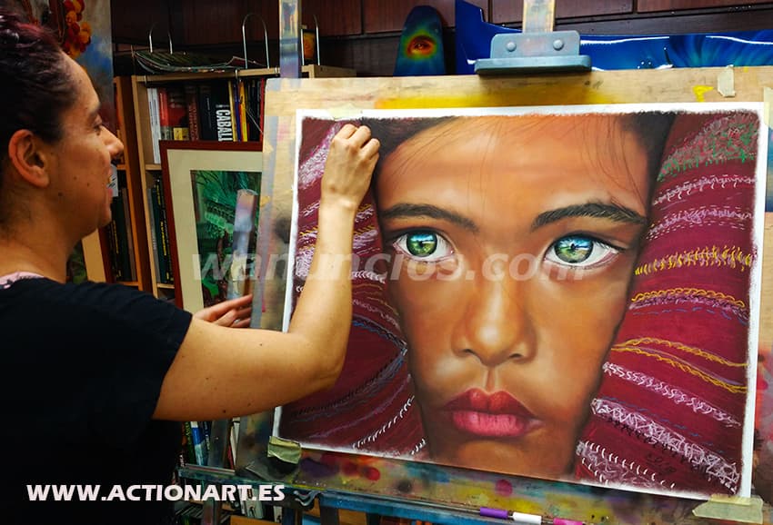 Cursos de Dibujo y Pintura Action Art Europe (Barcelona) 2