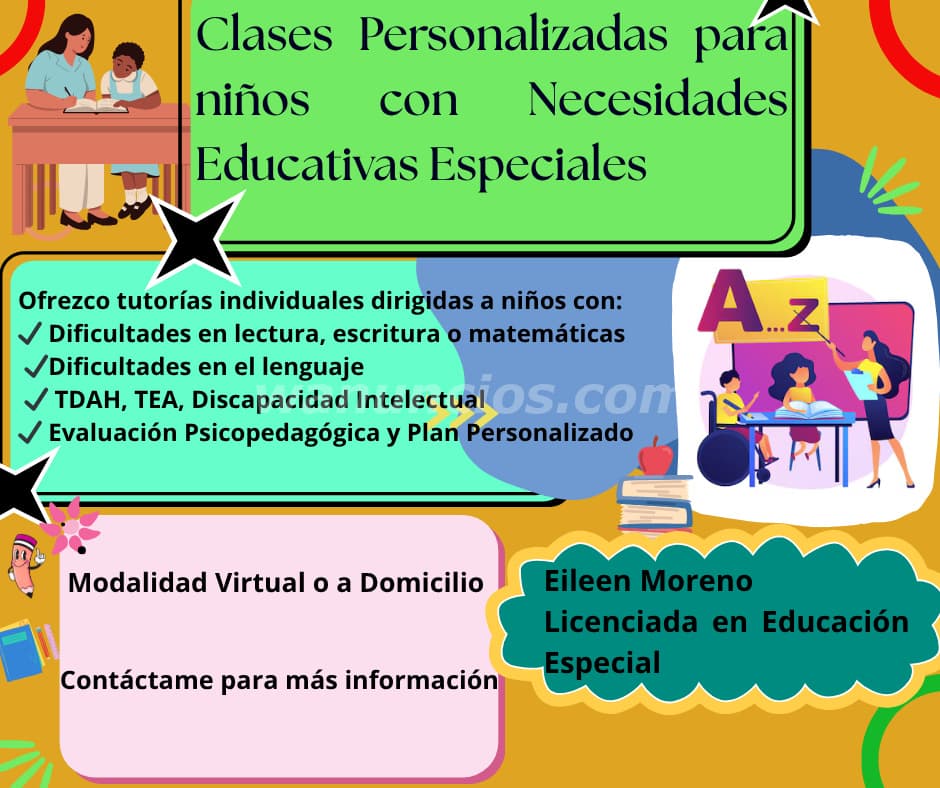 Atención Pedagógica a niños con Necesidades Educativas Especiales