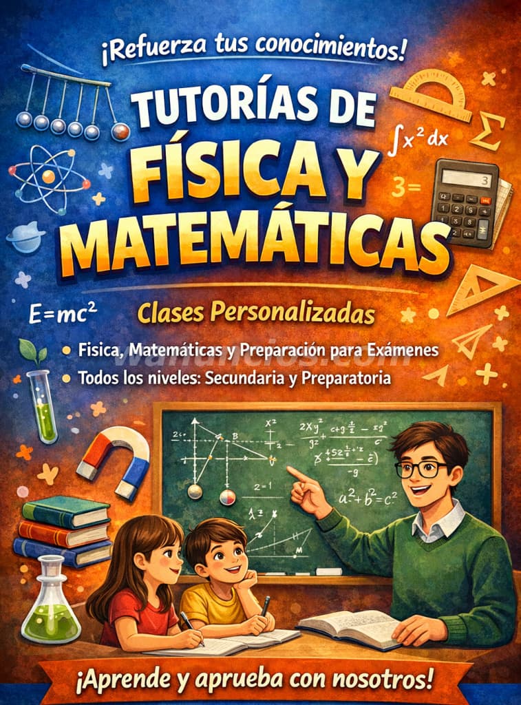 Tutorías de Físca y Matemáticas a domicilio (Panamá)