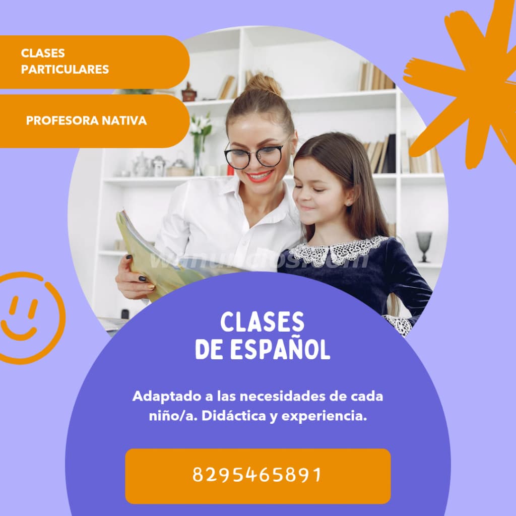 Clases particulares de Español a domicilio Santo Domingo (Distrito Nacional)