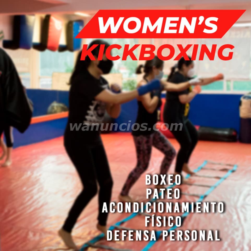 Clases de kickboxing y defensa personal para mujeres (Roma Norte)