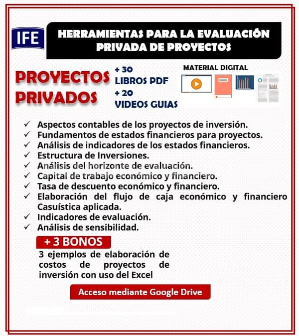 HERRAMIENTAS PARA LA EVALUACIÓN PRIVADA DE PROYECTOS (LIMA)