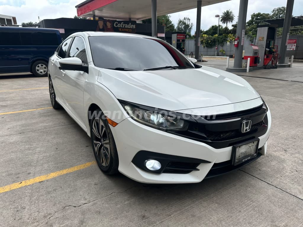 88.500 Quetzales - Honda Civic EX-L 2017 - 1.5L turbo 4 puertas automatico CVT NEGOCIABLE