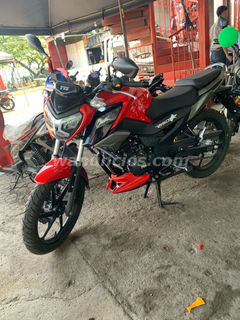 1.860 US$ - MOTOCICLETA TVS RAIDER 125 CC STREET AÑO 2025 (MANAGUA) 3