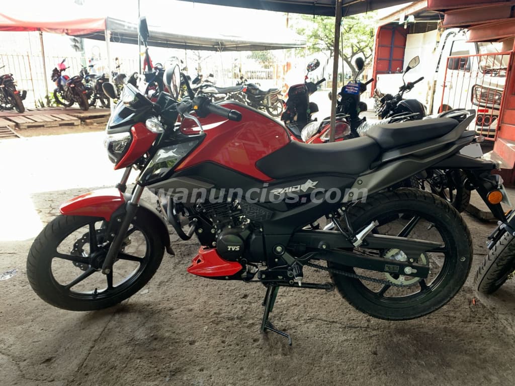 1.860 US$ - MOTOCICLETA TVS RAIDER 125 CC STREET AÑO 2025 (MANAGUA) 4