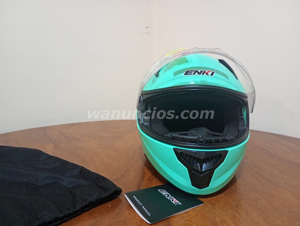 20.000 Colones - Casco de Moto talla L color verde claro NUEVO (Tibas-Moravia-San José) 2