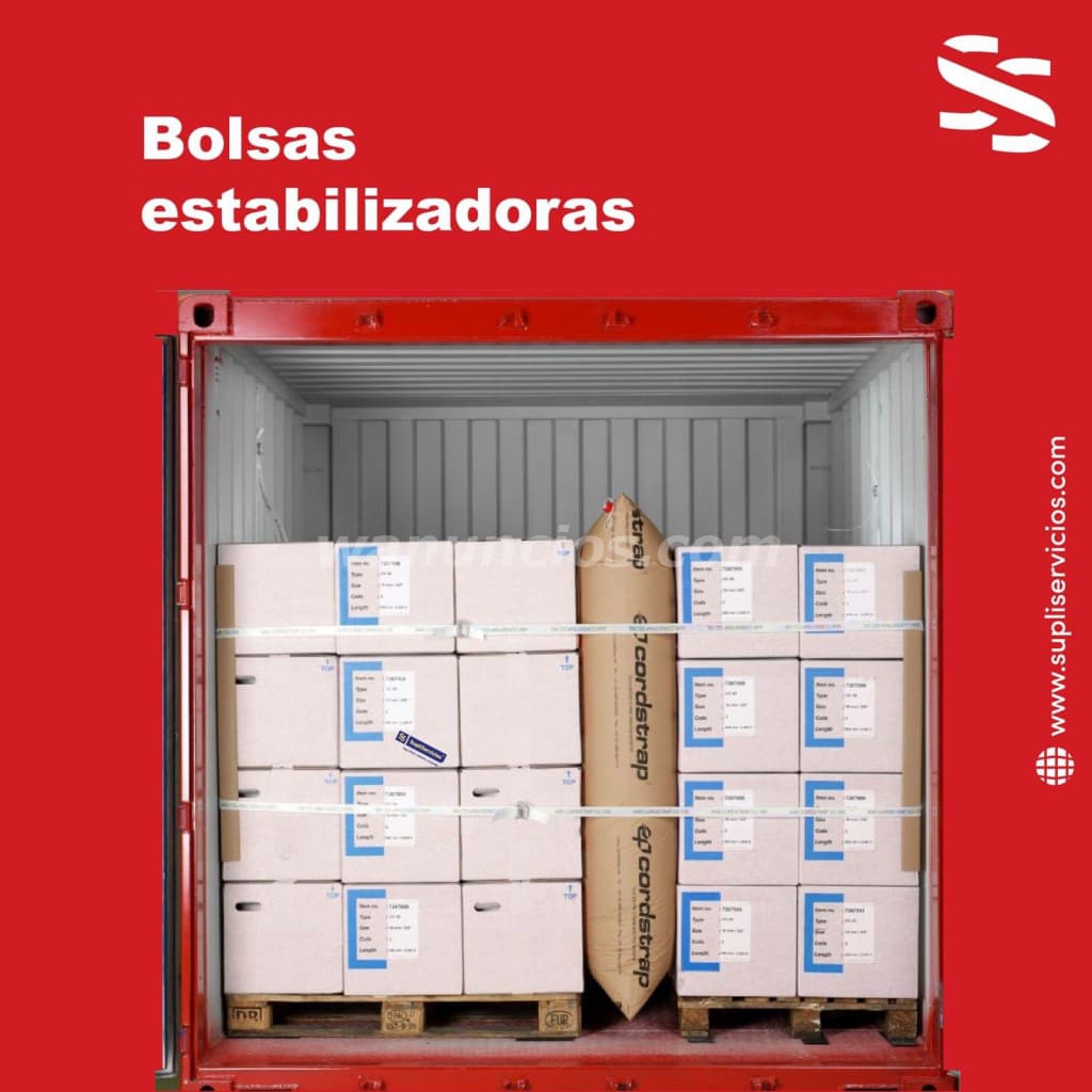 BOLSAS DE AIRE PARA ESTABILIZAR LA CARGA DENTRO DE CONTENEDORES 2