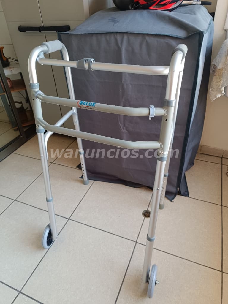 185 Soles - ANDADOR PLEGABLE CON RUEDAS DE ALUMINIO PARA ADULTO MAYOR (SURCO MONTERRICO) 2
