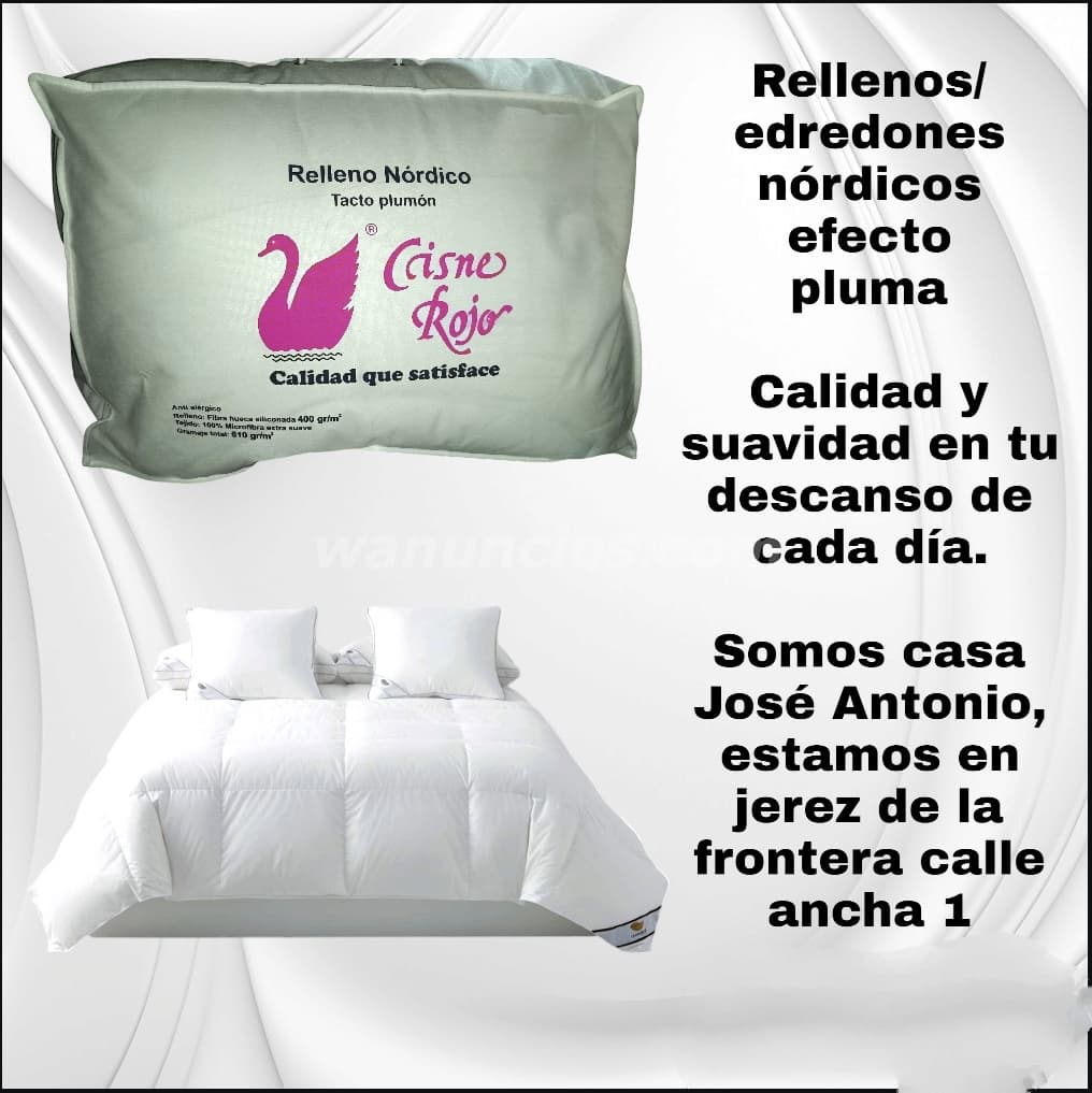 Edredones/rellenos nórdicos jerez de la frontera (Jerez de la fra calle ancha)