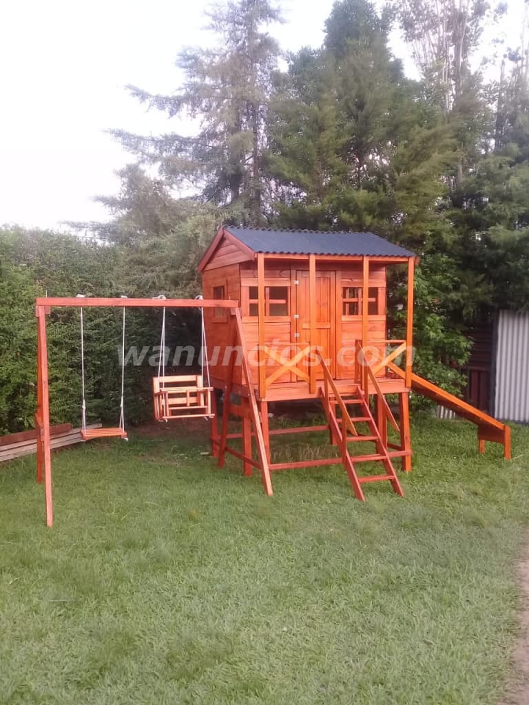 900.000 Pesos - juegos de madera casas para niños mangrullos (Pilar) 4