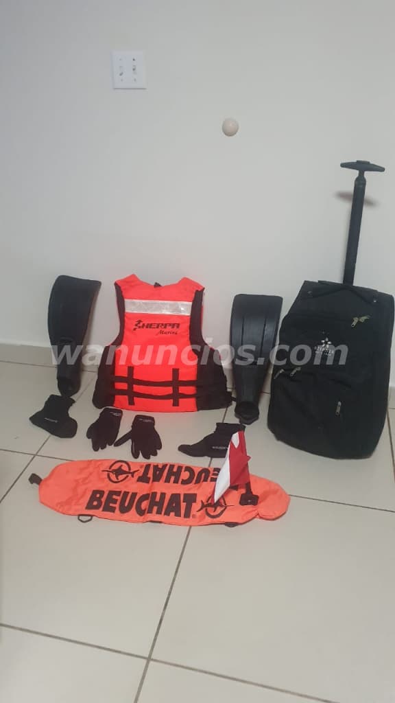 300 US$ - Se vende kit completo de pesca para buseo