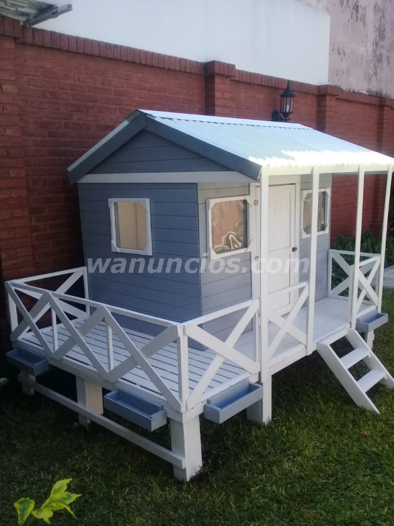 800.000 Pesos - juegos de madera casas infantiles casas para niños (zona Norte)