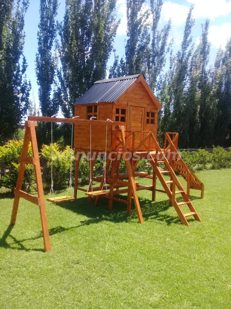 800.000 Pesos - juegos de madera casas infantiles casas para niños (zona Norte) 2