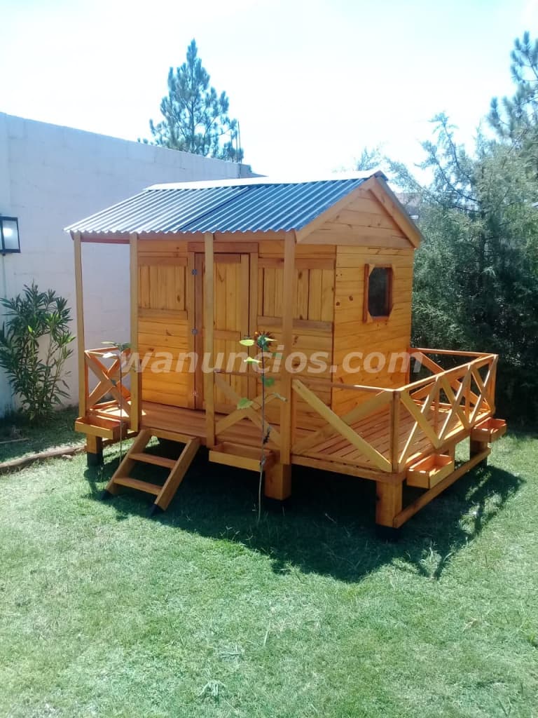 800.000 Pesos - juegos de madera casas infantiles casas para niños (zona Norte) 4