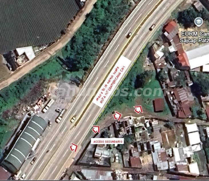 650.000 Quetzales - Venta de terreno en carretera interamericana (Carretera interamericana)