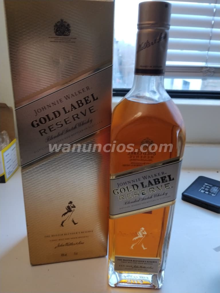 200 Soles - Whisky Johnnie walkerr gold label reserve original (San Martín de Porres)