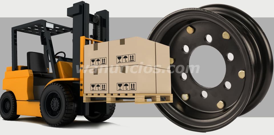 3.500 Pesos - CUBIERTA MACIZA 600 X 9 SFM para AUTOELEVADORES