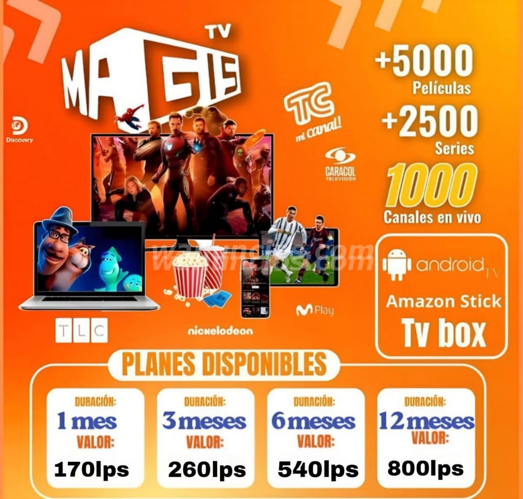 Venta de cuentas MagisTV / Spotify / HBO / ETC (HONDURAS)