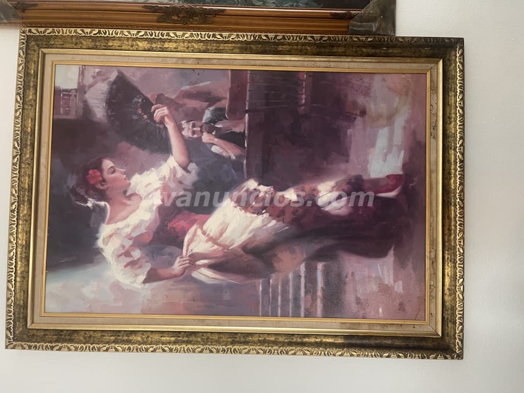 2.000 Pesos - Vendo cuadro en buen estado, imagen de bailadora (Distrito nacional)