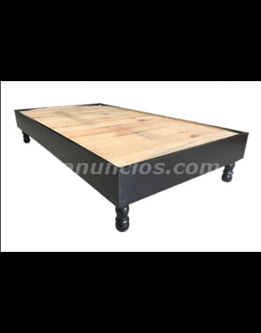 3.500 Pesos - Cama Clásica Individual en Monterrey 100% Madera de Pino (Centro,Mty,N.L.)
