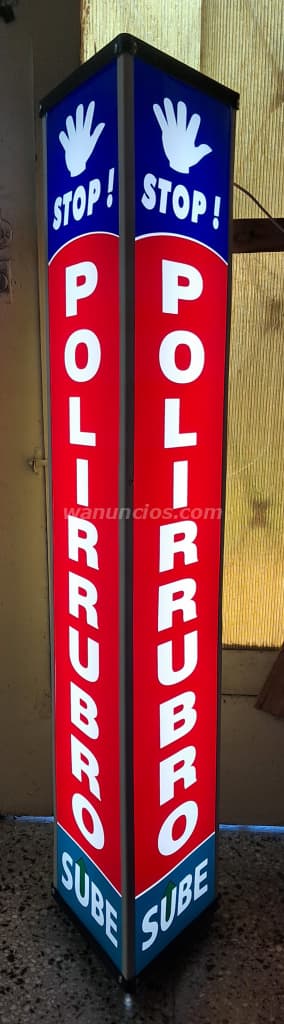 10 Pesos - Carteles luminosos Triangulares con iluminación led (miramar) 2
