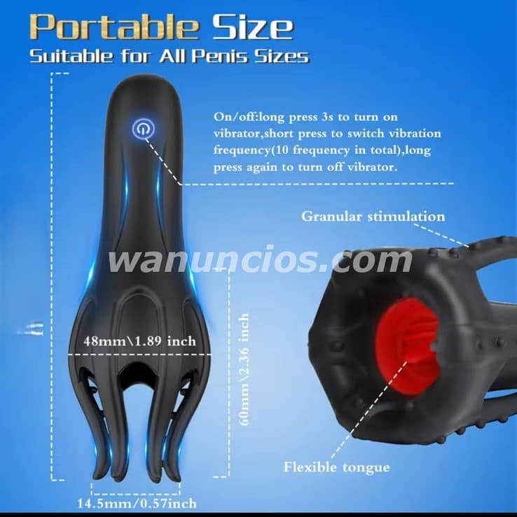 Delicioso masturbador para pene - juguetes sexuales (GAM - SAN JOSE - ENVIOS) 3