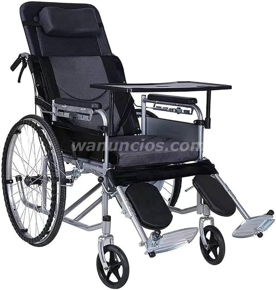 2.500 Quetzales - "SILLA DE RUEDAS PLEGABLE Y RECLINABLE" Máximo confort y adaptabilidad (CIUDAD GUA