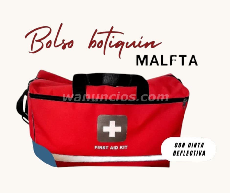 1 US$ - Bolso botiquín maleta de muy buena calidad