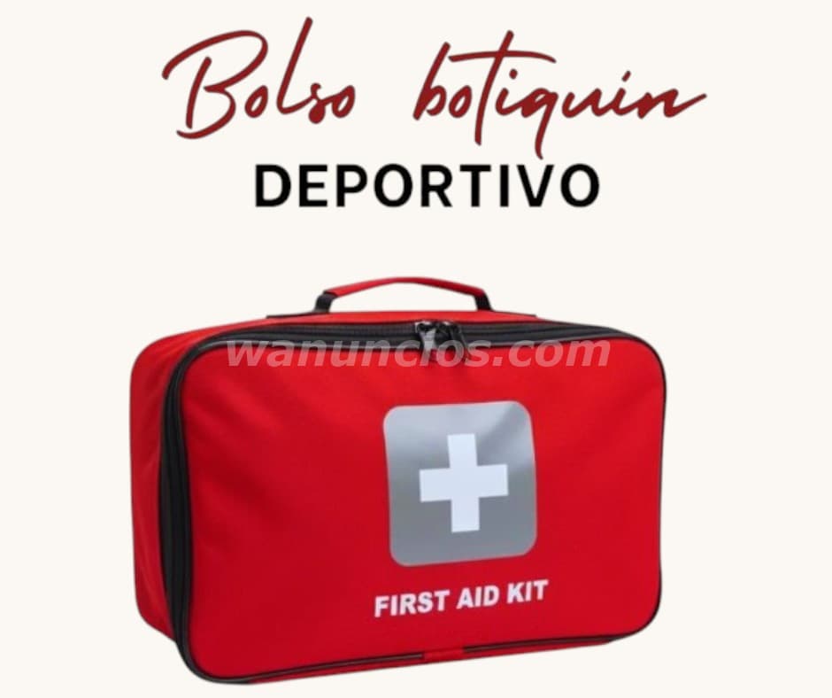 1 US$ - Bolso botiquín deportivo de buena calidad
