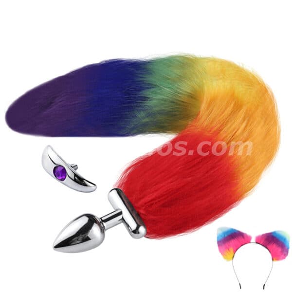 200 Soles - Plug Anal De Metal, Cola, Sex Shop TIENDAS AMOR MIRAFLORES SEXSHOP 958300709 (MIRAFLORES