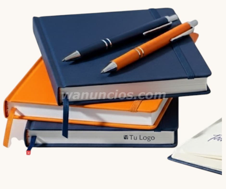 1 US$ - Agendas y bolígrafos personalizados al por mayor