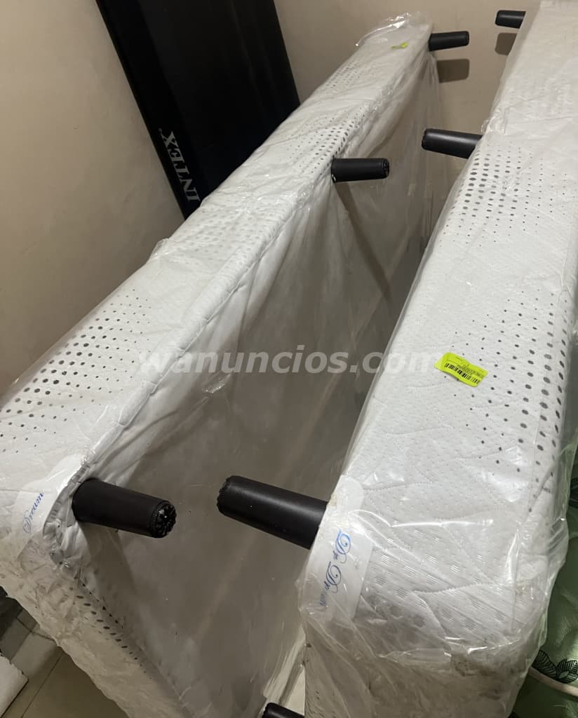 140 US$ - CAMA TIPO BOX DE 3/4 UN PAR 2 UNIDADES A LA VENTA ENTREGA GRATIS (PANAMA)