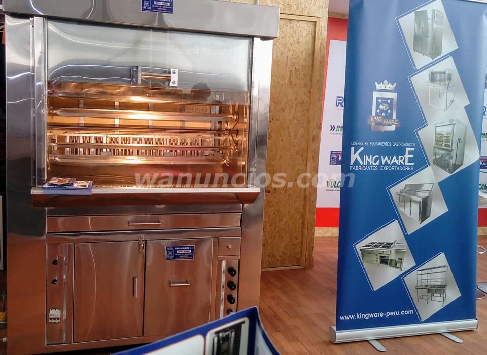 1 US$ - HORNO POLLOS BRASA " MODELO EXCLUSIVO EXPORTACION