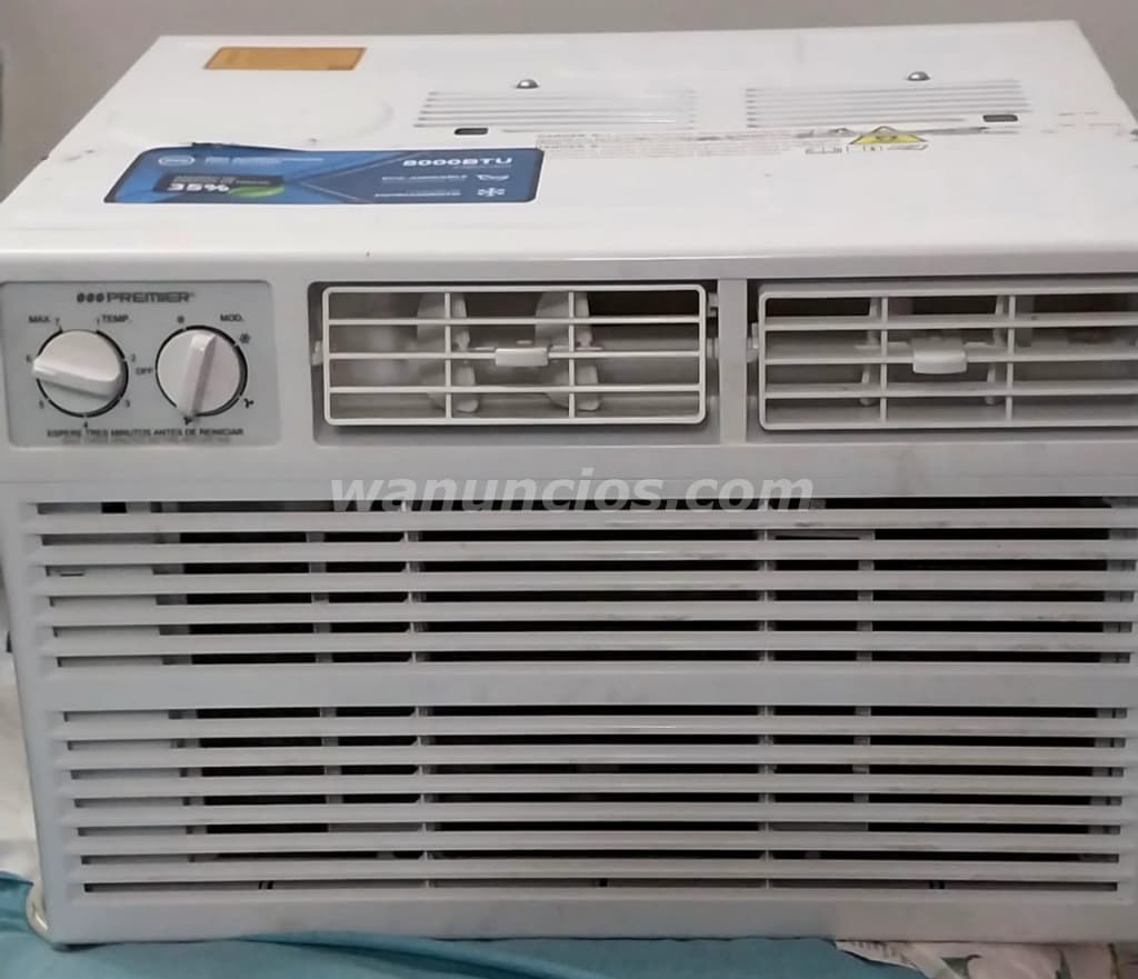 120 US$ - Aire Acondicionado de ventana de 8 mil BTIU $ 120 de 110 V (Calidonia)