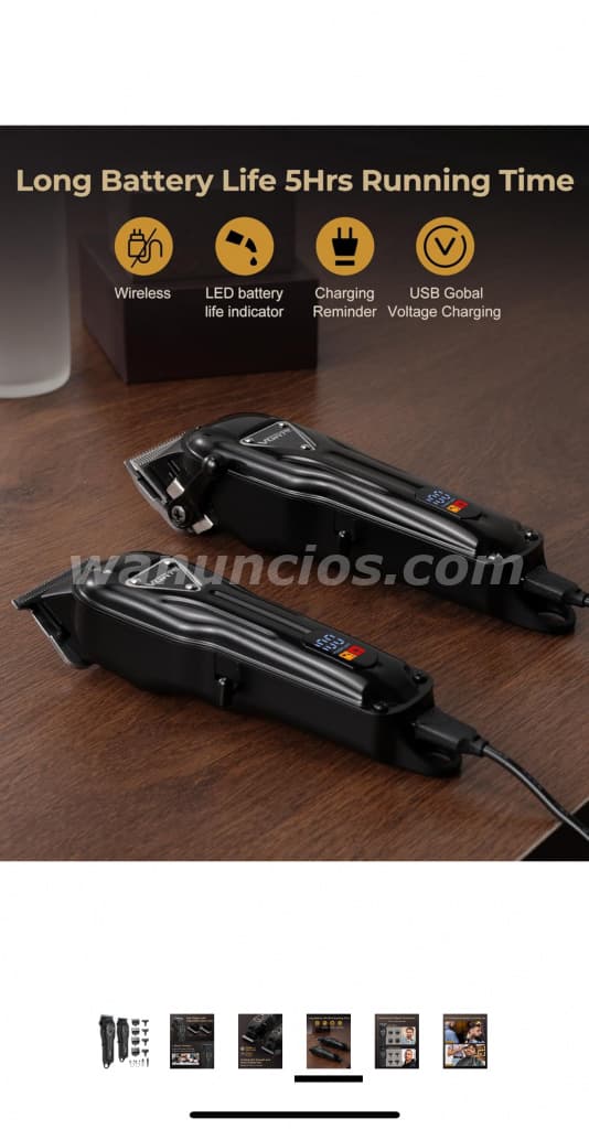 85 US$ - Maquinas de pelar recargables para los apagones (Vedado) 2