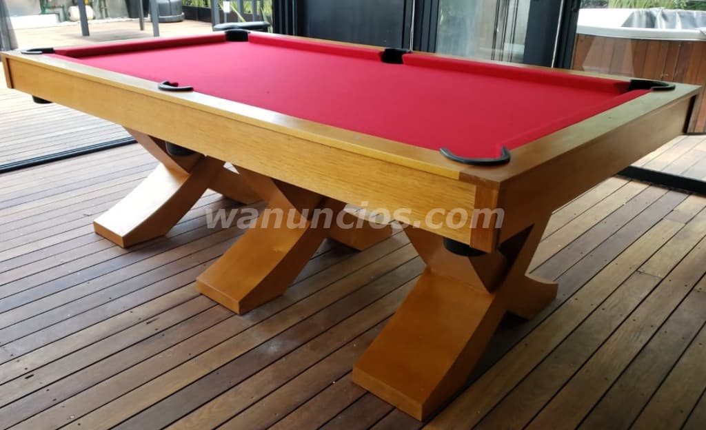 45.900 Pesos - MESA DE BILLAR,DISEÑO MALISTA, CON ACCESORIOS INCLUIDOS.