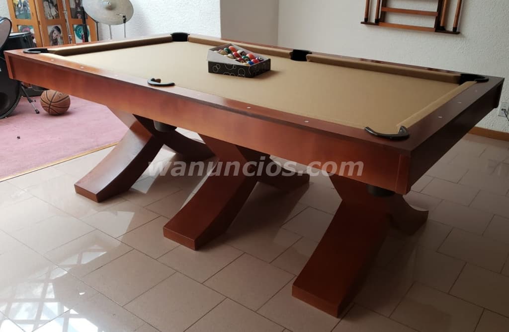 45.900 Pesos - MESA DE BILLAR,DISEÑO MALISTA, CON ACCESORIOS INCLUIDOS. 4