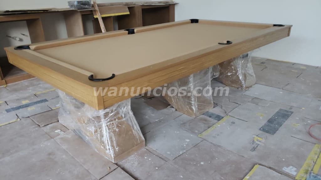 45.900 Pesos - MESA DE BILLAR,DISEÑO MALISTA, CON ACCESORIOS INCLUIDOS. 5