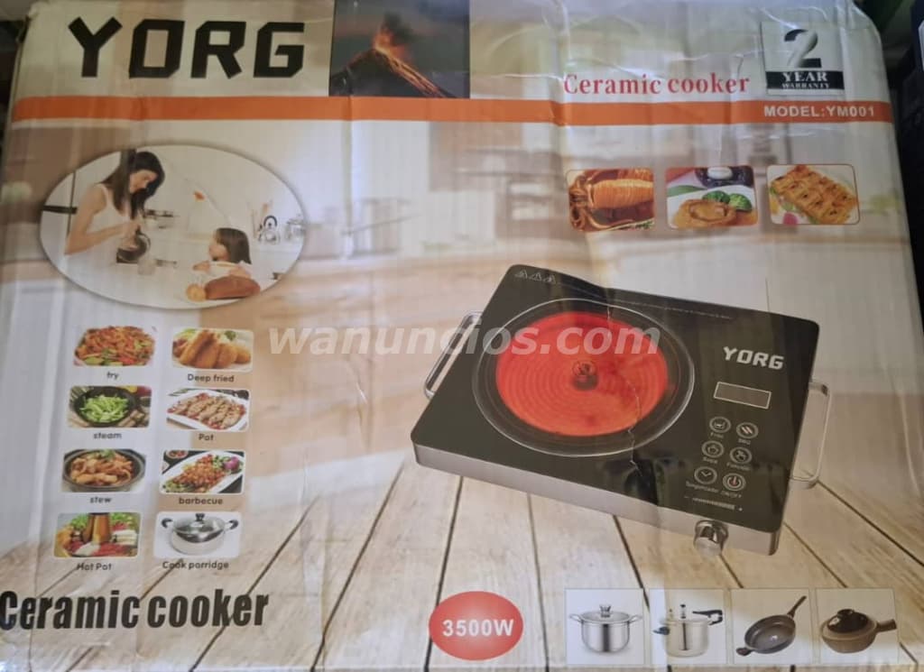 50 US$ - Cocinas Infrarrojos Marca Yorg Calidad Máxima
