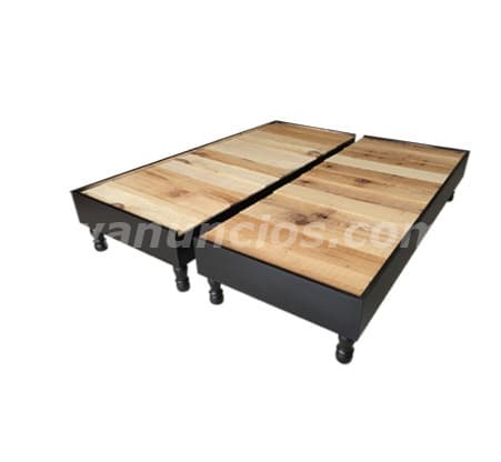 4.500 Pesos - Bases de Madera en Dos Partes , 100% Hecha de madera de Pino (Centro , Monterrey, N.L)