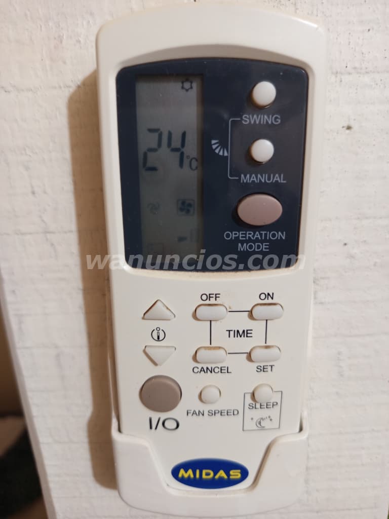 1.200.000 Guaranies - VENDO Aire Acondicionado marca MIDAS de 12000 BTU (Caazapá) 3