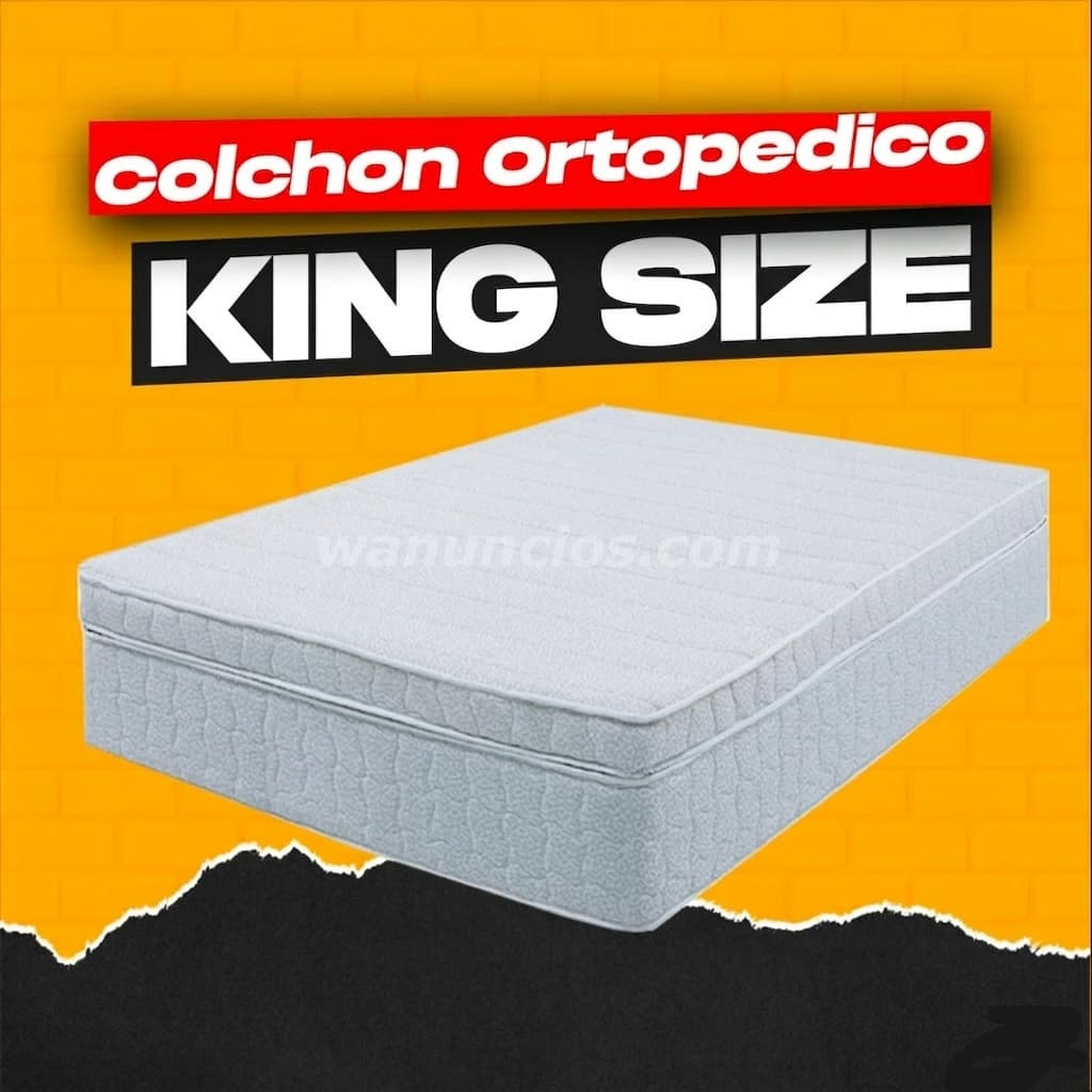 9.000 Pesos - Colchón Ortopédico King Size en Monterrey | Máximo descanso! (Centro Monterrey)