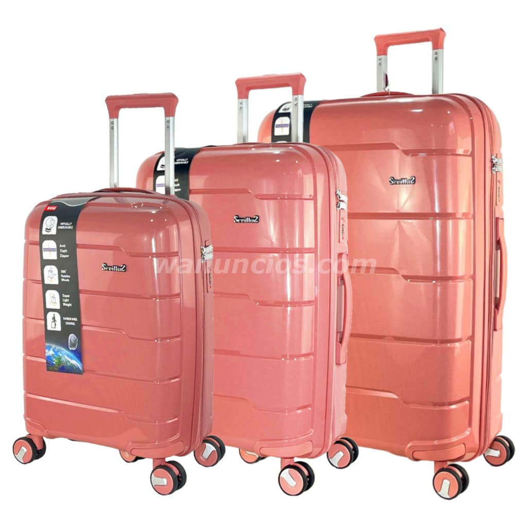 74 € - conjunto de maletas tres y cuatro piezas (fuenlabrada)