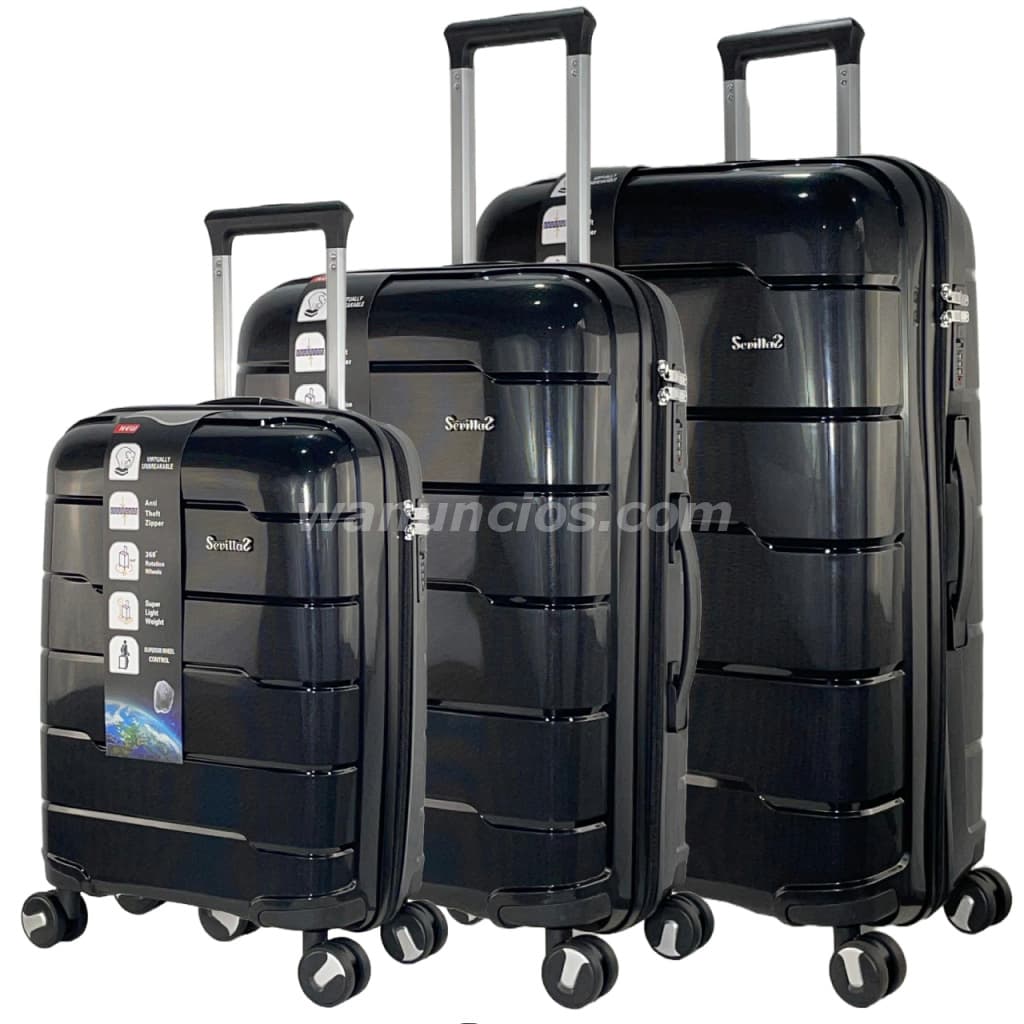 74 € - conjunto de maletas tres y cuatro piezas (fuenlabrada) 3