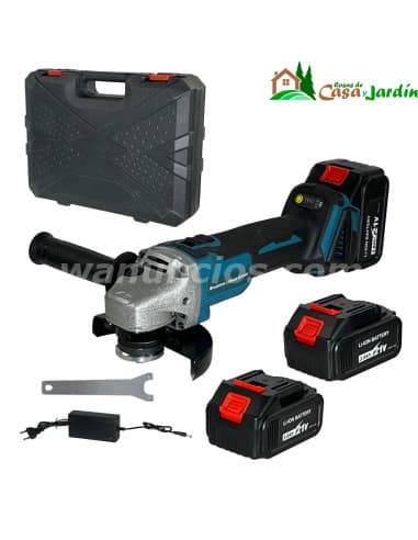 amoladora angular de bateria 21v trae 2 baterias (fuenlabrada) 2