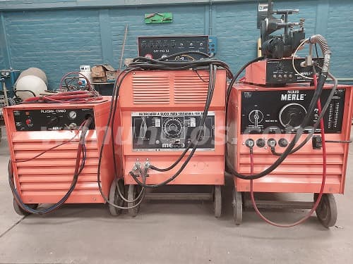 12.000 € - VENDO MAQUINAS DE SOLDAR Y CORTE PLASMA MERLE (Godoy Cruz)